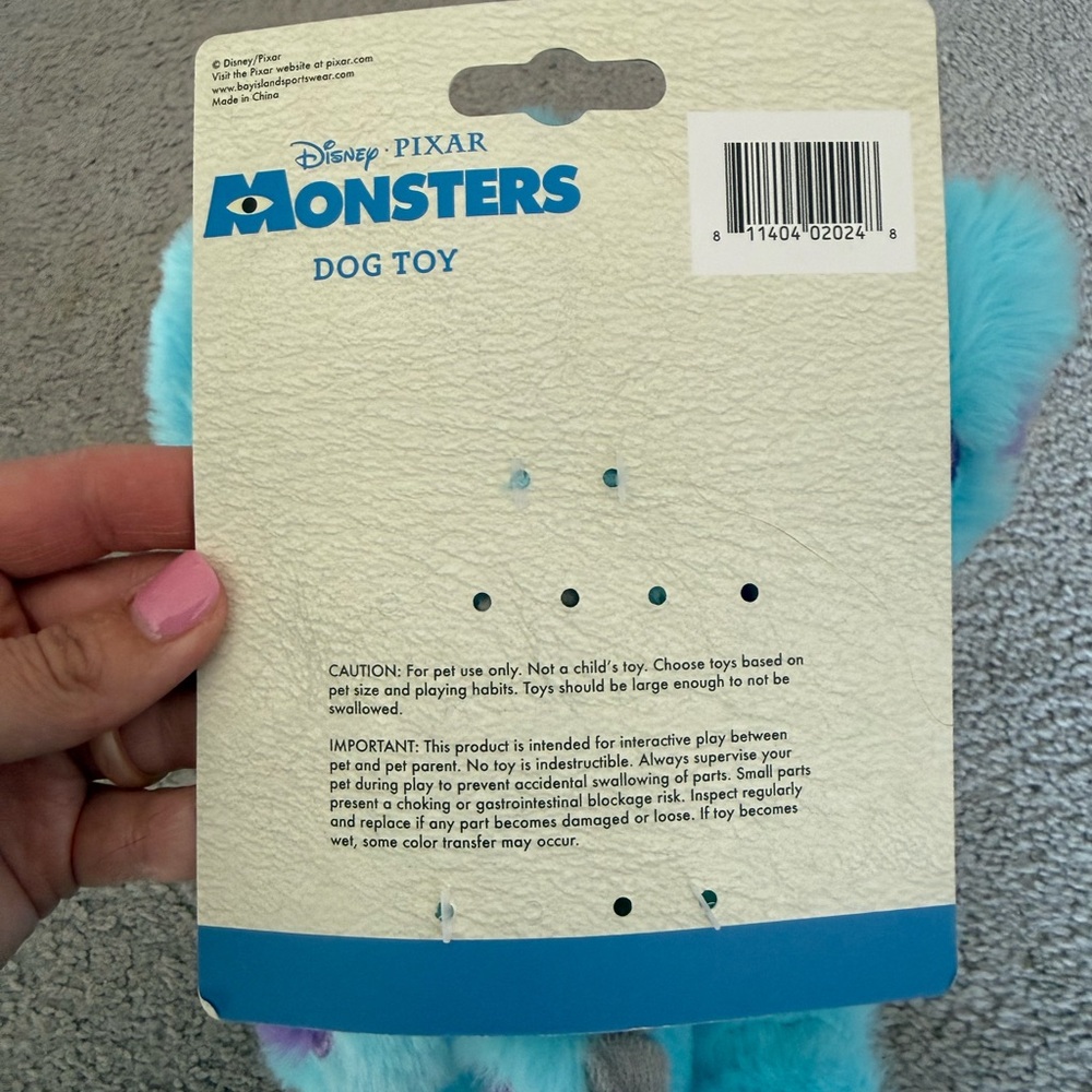Disney Pixar Monsters Plush Duo - Sulley Blue & Mike Green - Picture 6 of 7